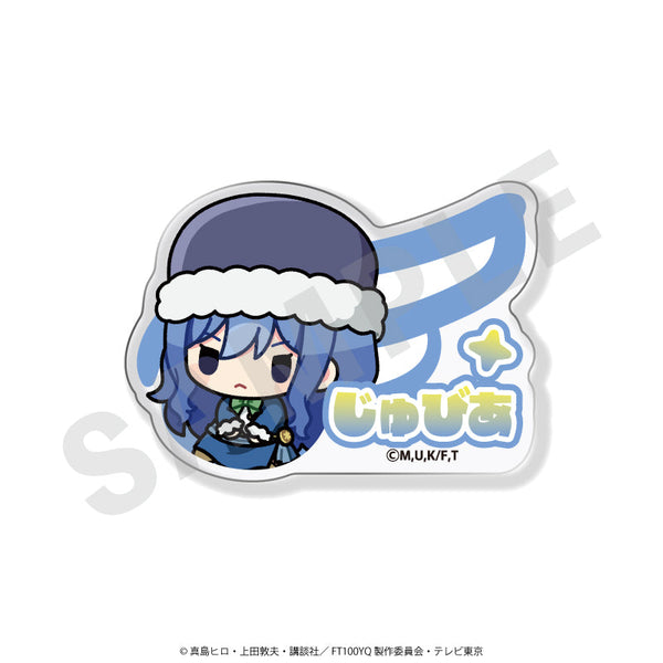 『FAIRY TAIL 100年クエスト』お名前バッジ ジュビア